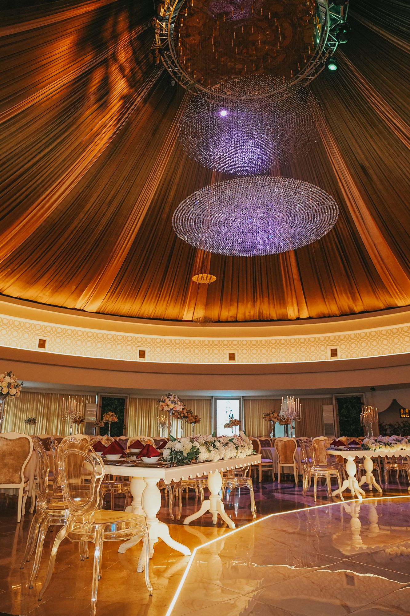 Asfor Balo Salonu vestiyer ve giriş lobisi
